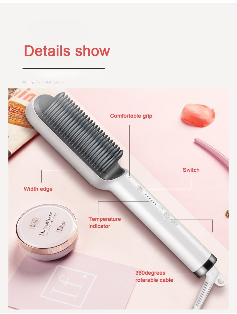 2-in-1 Ionic Hair Straightener