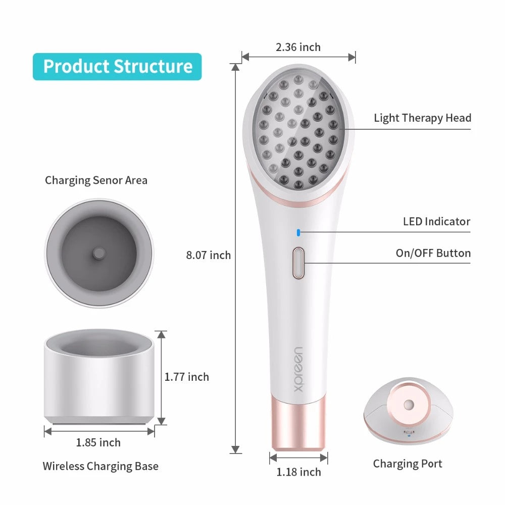 Wireless Acne Light Therapy Device