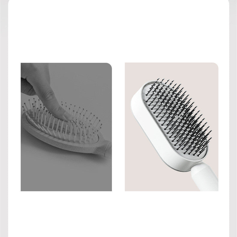 Self-Cleaning Hair Brush